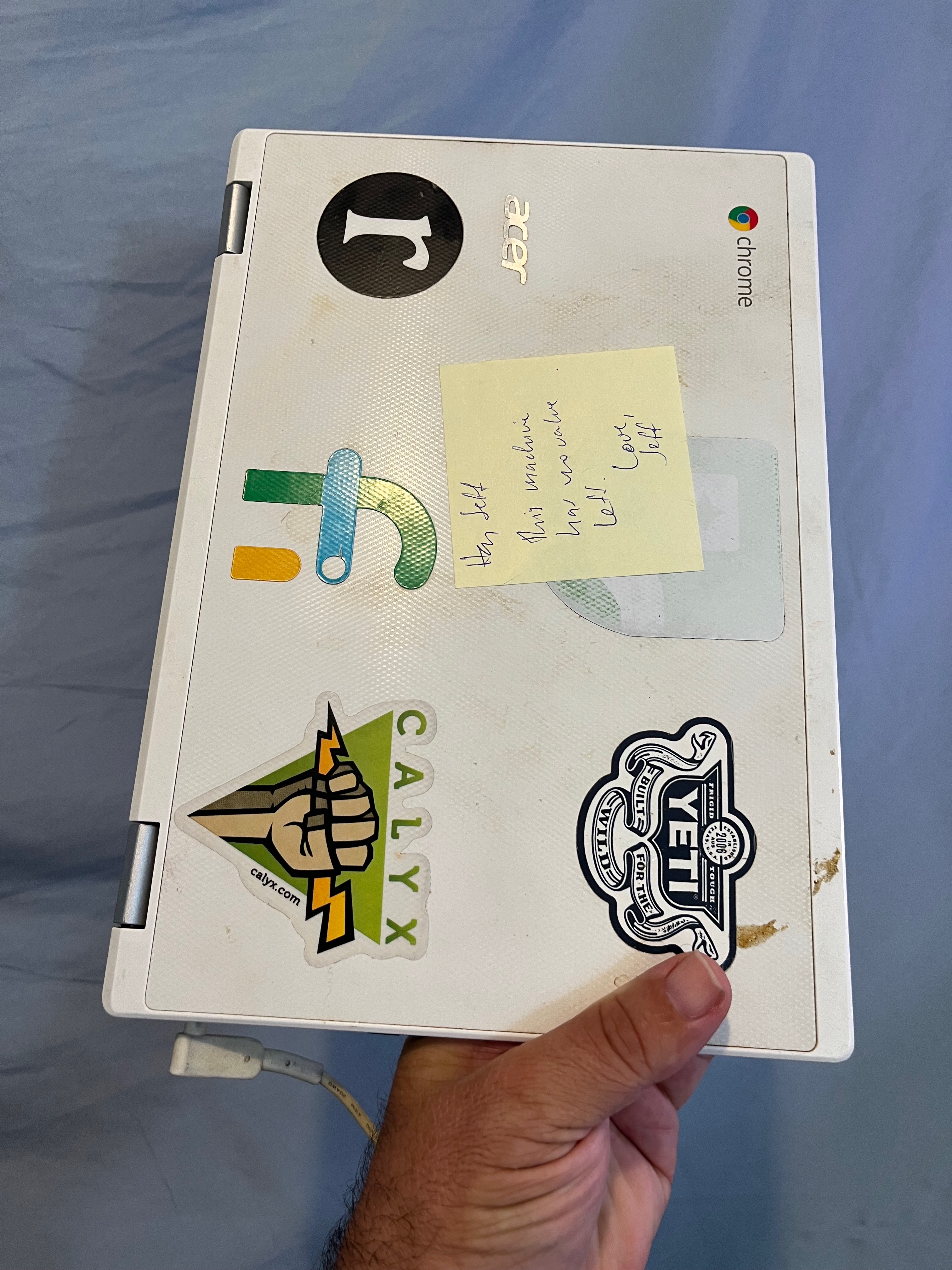 This is the Chromebook that I almost disposed...